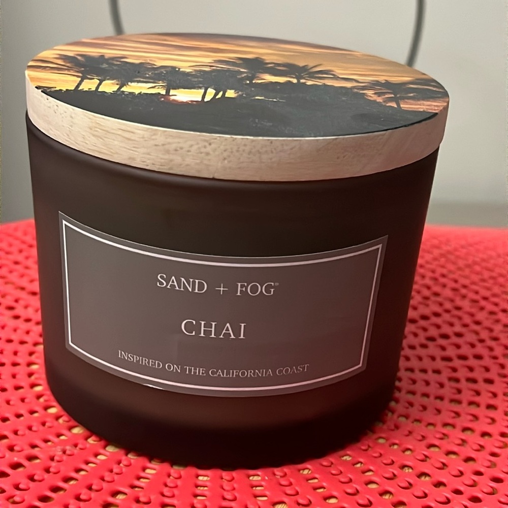 Chai Candle from Sand and Fog